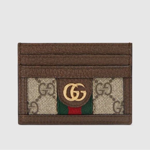 GUCCI - OPHIDIA GG CARD CASE - Never used! Only touched to take actual photos. - Picture 1 of 9